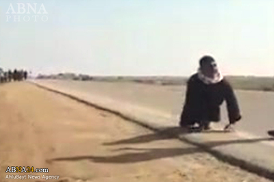 Video: A disabled man walks to Karbala to participate in Arbaeen ceremony
